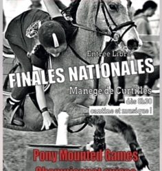 Finale du Championnat CH de pony-mounted games à Curtilles!!!